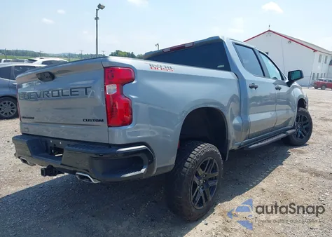 2023 Chevrolet Silverado 1500 4Wd Short Bed Custom Trail Boss z USA, uszkodzony, nr VIN 3GCUDCED2PG356524